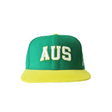 New Design Flat Bill Sports Baseball Caps with Embroidery (F0033)